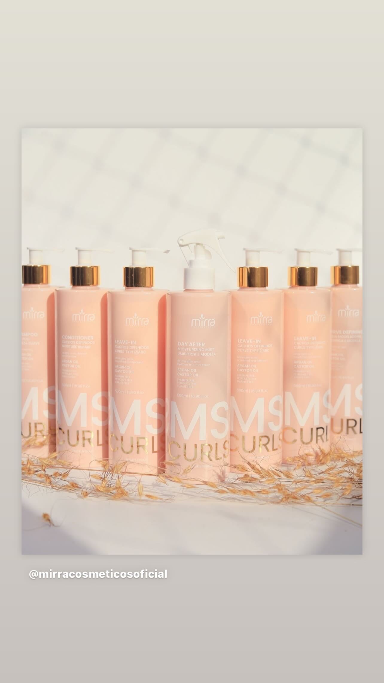 MS curls Mirra 5 steps 500ml each